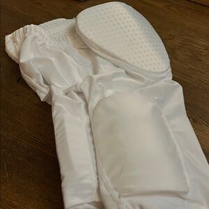 Alleson White Padded Integrated Protective Football Girdle NWOT